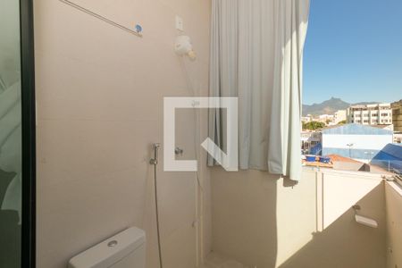 Banheiro da Suíte de apartamento para alugar com 3 quartos, 120m² em Rio Comprido, Rio de Janeiro