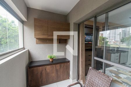 Varanda de kitnet/studio à venda com 1 quarto, 30m² em Vila Clementino, São Paulo