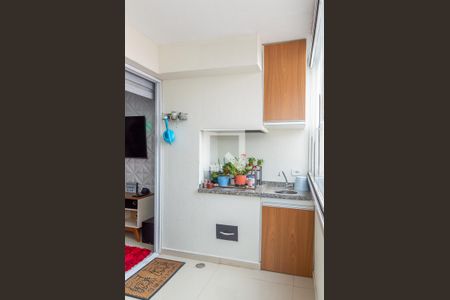 Varanda gourmet de apartamento à venda com 3 quartos, 90m² em Vila Dayse, São Bernardo do Campo