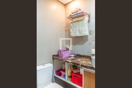 Banheiro de apartamento à venda com 3 quartos, 90m² em Vila Dayse, São Bernardo do Campo