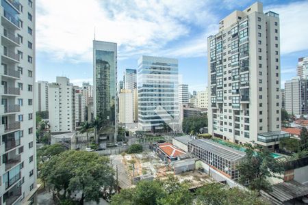 Vista de apartamento à venda com 2 quartos, 55m² em Vila Olímpia, São Paulo