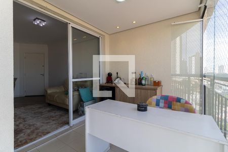 Varanda da Sala de apartamento para alugar com 3 quartos, 68m² em Vila Brasilio Machado, São Paulo