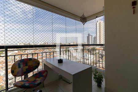 Varanda da Sala de apartamento para alugar com 3 quartos, 68m² em Vila Brasilio Machado, São Paulo