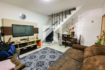 Sala de casa para alugar com 2 quartos, 104m² em Rudge Ramos, São Bernardo do Campo