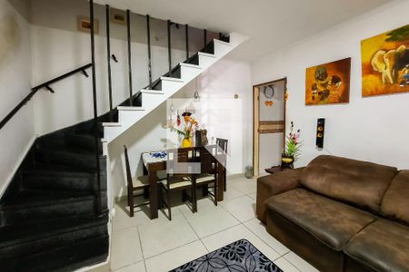 Sala de casa para alugar com 2 quartos, 104m² em Rudge Ramos, São Bernardo do Campo
