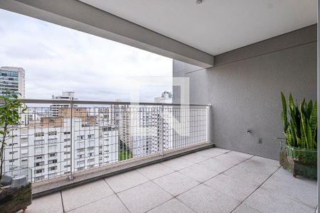 Sala - Varanda de apartamento à venda com 3 quartos, 128m² em Jardim Paulista, São Paulo