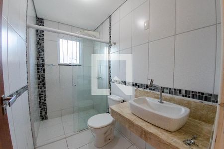 Banheiro da suite de casa para alugar com 3 quartos, 91m² em Ingleses do Rio Vermelho, Florianópolis