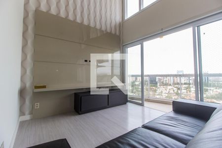 Sala de TV de apartamento à venda com 3 quartos, 212m² em Melville Empresarial Ii, Barueri