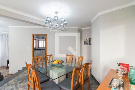Sala de Jantar de casa à venda com 3 quartos, 251m² em Vila Eldízia, Santo André