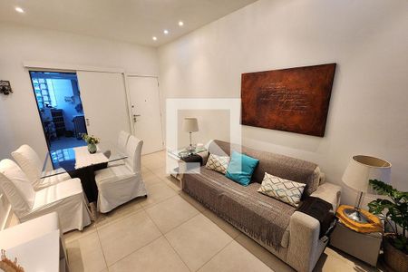 Sala de apartamento à venda com 2 quartos, 70m² em Botafogo, Rio de Janeiro