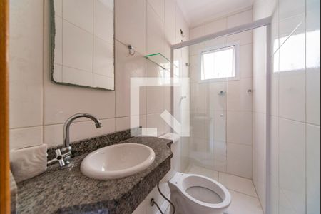 Banheiro de apartamento à venda com 2 quartos, 108m² em Vila Helena, Santo André