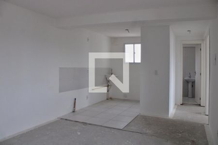 Sala/Cozinha de apartamento para alugar com 2 quartos, 45m² em Piratini, Alvorada