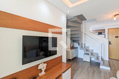 Sala de apartamento à venda com 3 quartos, 126m² em Nova Petrópolis, São Bernardo do Campo