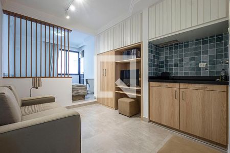 Studio para alugar com 27m², 1 quarto e 1 vagaSala/Cozinha