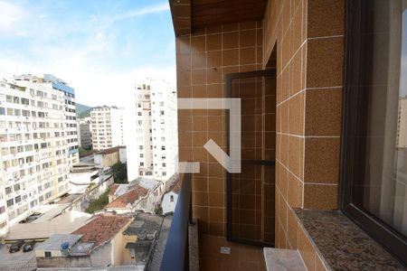 Varanda da Sala de apartamento à venda com 2 quartos, 120m² em Flamengo, Rio de Janeiro