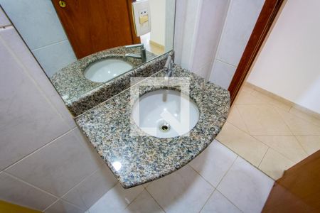 Lavabo de apartamento à venda com 3 quartos, 96m² em Vila Valparaiso, Santo André