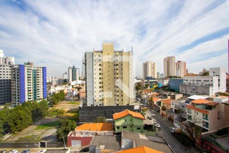 Vista da varanda de apartamento à venda com 3 quartos, 96m² em Vila Valparaiso, Santo André