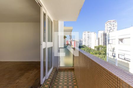 Varanda da Sala de apartamento à venda com 3 quartos, 130m² em Alto da Lapa, São Paulo
