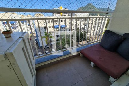 Varanda da Sala  de apartamento para alugar com 2 quartos, 70m² em Jacarepaguá, Rio de Janeiro