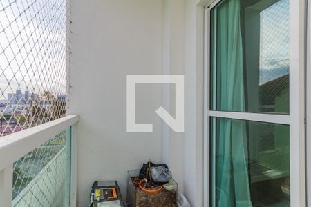 Varanda Sala de apartamento para alugar com 2 quartos, 64m² em Vila Bocaina, Mauá