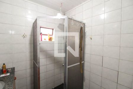 Banheiro da Suíte de casa à venda com 3 quartos, 100m² em Harmonia, Canoas