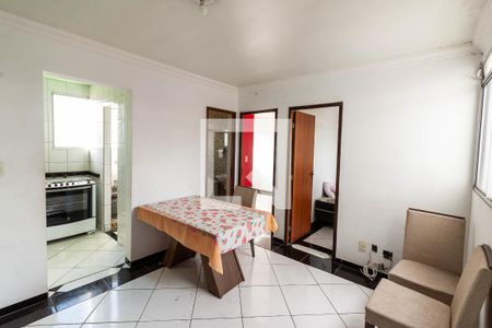 Sala de apartamento à venda com 2 quartos, 48m² em Santa Branca, Belo Horizonte