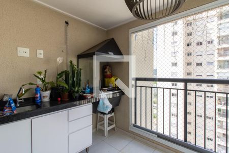 Varanda Gourmet de apartamento para alugar com 2 quartos, 68m² em Jardim Flor da Montanha, Guarulhos