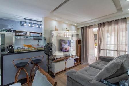 Sala de apartamento para alugar com 2 quartos, 68m² em Jardim Flor da Montanha, Guarulhos