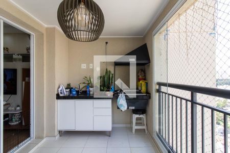 Varanda Gourmet de apartamento para alugar com 2 quartos, 68m² em Jardim Flor da Montanha, Guarulhos