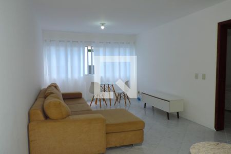 Sala de apartamento para alugar com 1 quarto, 45m² em Carvoeira, Florianópolis