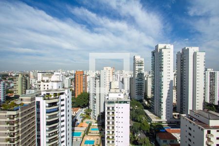 Vista de apartamento para alugar com 4 quartos, 210m² em Indianópolis, São Paulo