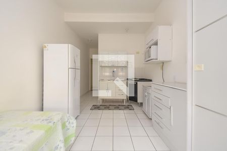 Cozinha de kitnet/studio para alugar com 1 quarto, 25m² em Santa Cecília, São Paulo