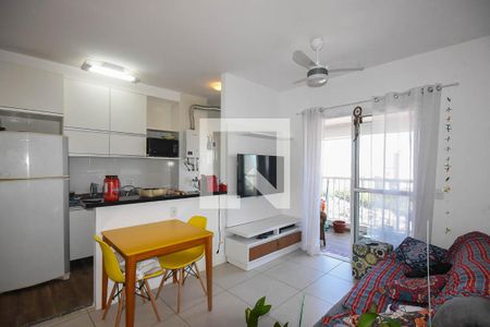 Sala de apartamento para alugar com 1 quarto, 45m² em Fazenda Morumbi, São Paulo