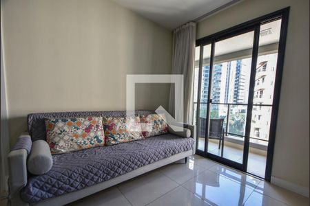 Sala de apartamento para alugar com 1 quarto, 42m² em Campo Belo, São Paulo