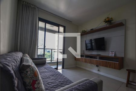 Sala de apartamento para alugar com 1 quarto, 42m² em Campo Belo, São Paulo