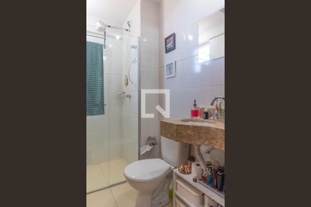 Banheiro da Suíte de apartamento para alugar com 1 quarto, 30m² em Setor Habitacional Vicente Pires (taguatinga), Brasília