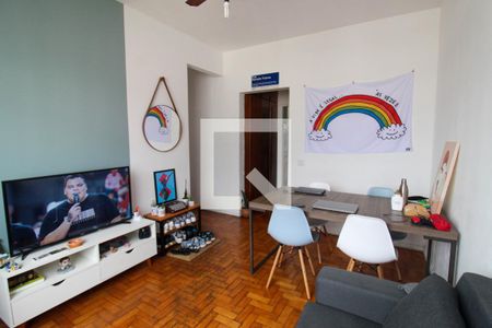 Sala de apartamento à venda com 2 quartos, 66m² em Tijuca, Rio de Janeiro