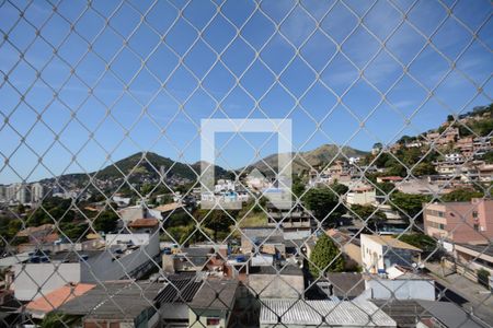 Vista da Sala de apartamento para alugar com 2 quartos, 56m² em Praça Seca, Rio de Janeiro