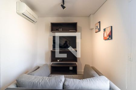 Sala e Cozinha de kitnet/studio para alugar com 1 quarto, 65m² em Vila Olímpia, São Paulo