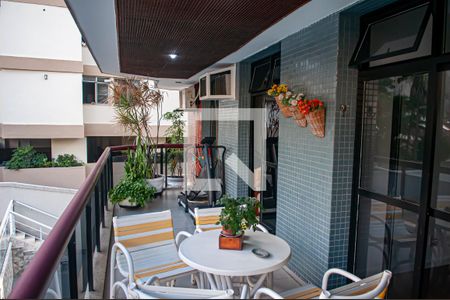varanda da sala de apartamento à venda com 4 quartos, 174m² em Pechincha, Rio de Janeiro
