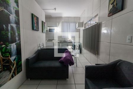 Sala de apartamento para alugar com 1 quarto, 36m² em Real Parque, São José