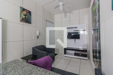 Sala de apartamento para alugar com 1 quarto, 36m² em Real Parque, São José