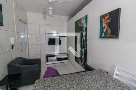 Sala de apartamento para alugar com 1 quarto, 36m² em Real Parque, São José