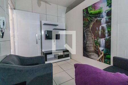 Sala de apartamento para alugar com 1 quarto, 36m² em Real Parque, São José