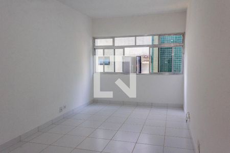 Sala de apartamento para alugar com 1 quarto, 60m² em Vila Alzira, Guarujá