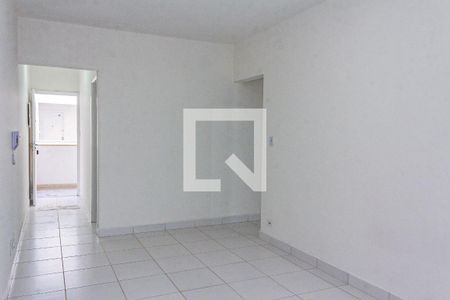 Sala de apartamento para alugar com 1 quarto, 60m² em Vila Alzira, Guarujá