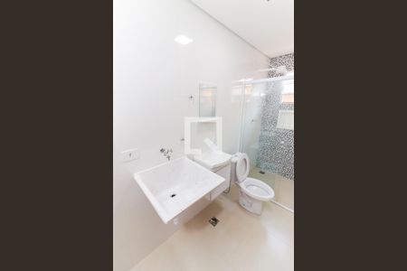 Banheiro / Lavanderia de kitnet/studio para alugar com 1 quarto, 30m² em Jardim Esmeralda, São Paulo