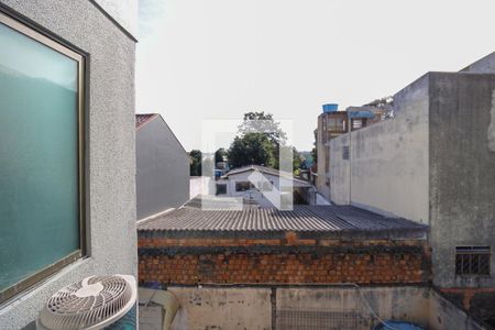 Quarto/Cozinha-Vista de kitnet/studio para alugar com 1 quarto, 28m² em São José, Canoas