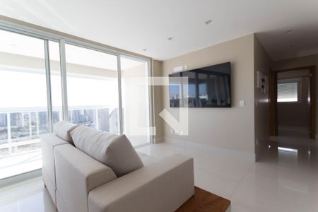 Sala de apartamento para alugar com 3 quartos, 125m² em Setor Marista, Goiânia