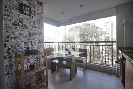 Varanda gourmet de apartamento para alugar com 2 quartos, 86m² em Parque Reboucas, São Paulo